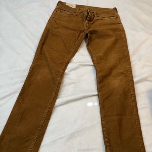 Corduroy mens pants